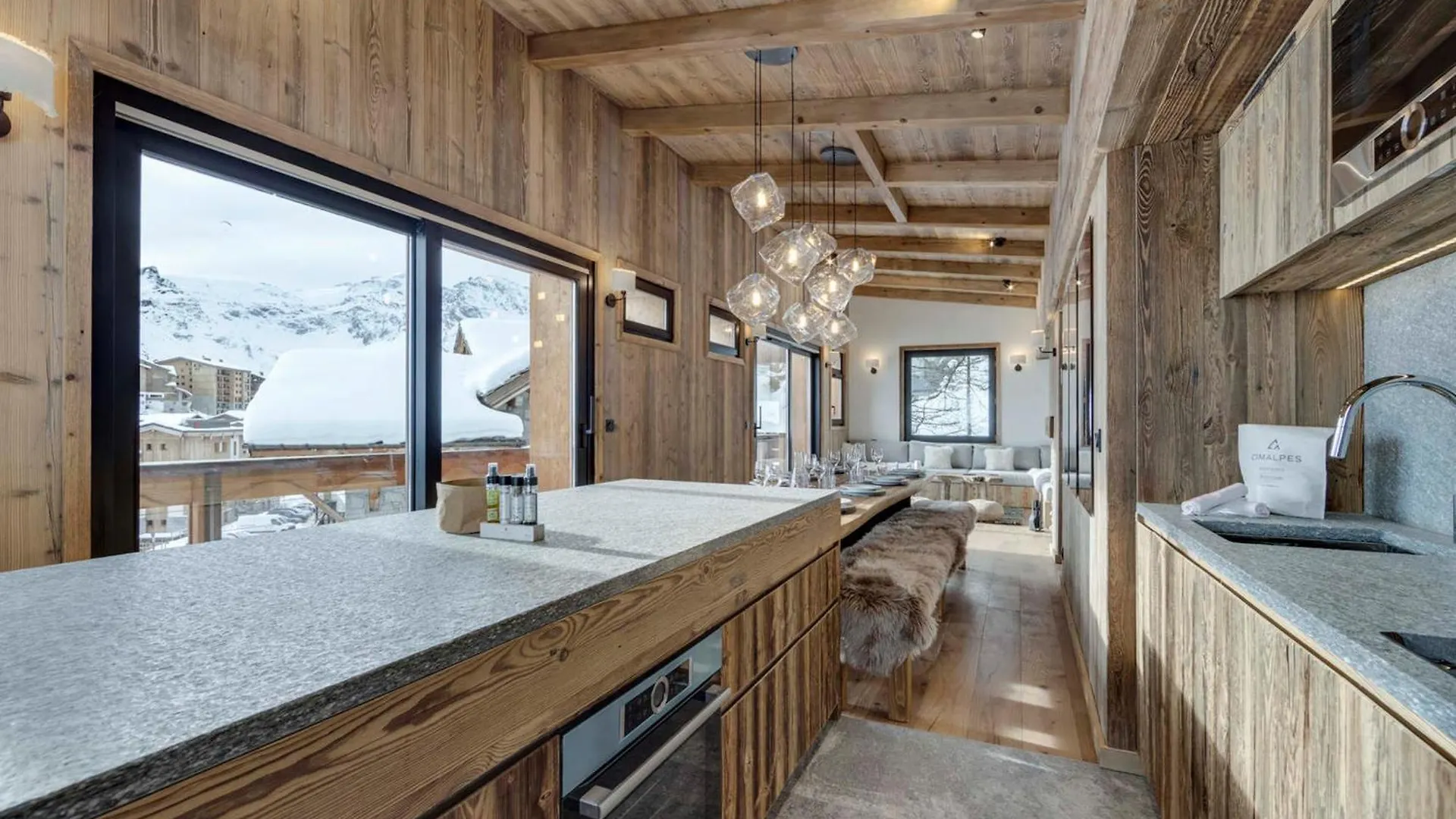 Luxueux Penthouse Montagne - 4 Chambres, Parking, Wi-Fi - Fr-1-641-19 Tignes