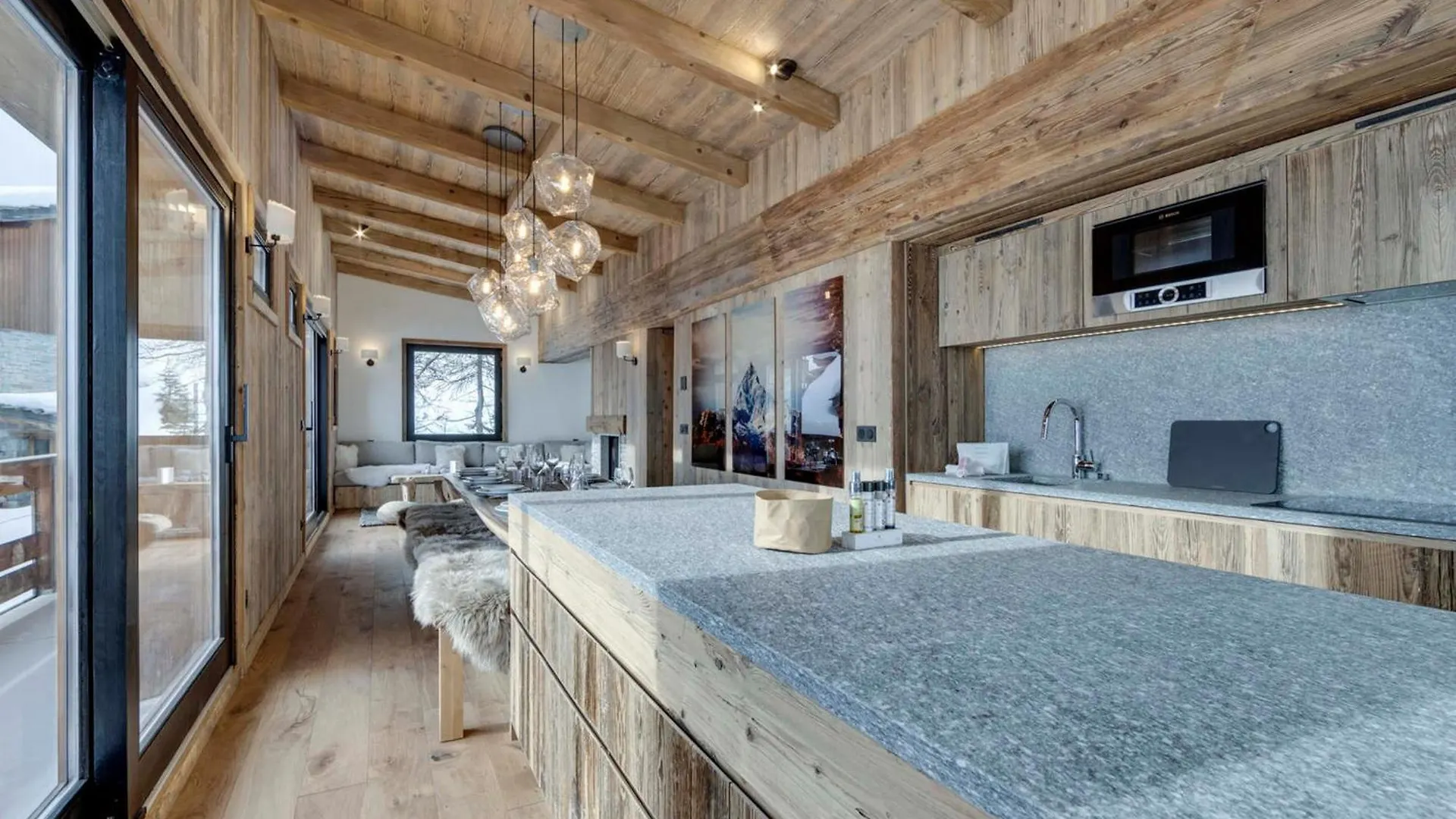 Apartment Luxueux Penthouse Montagne - 4 Chambres, Parking, Wi-Fi - Fr-1-641-19 Tignes